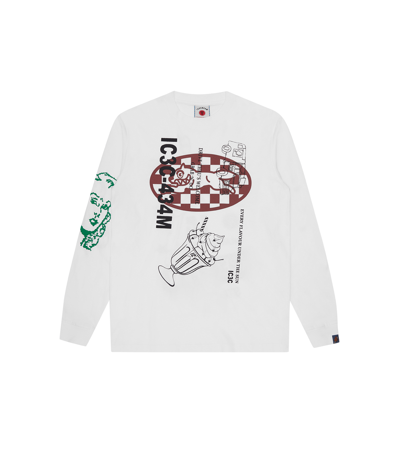 Multi Graphic LS T-Shirt