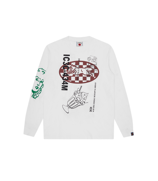 Multi Graphic LS T-Shirt