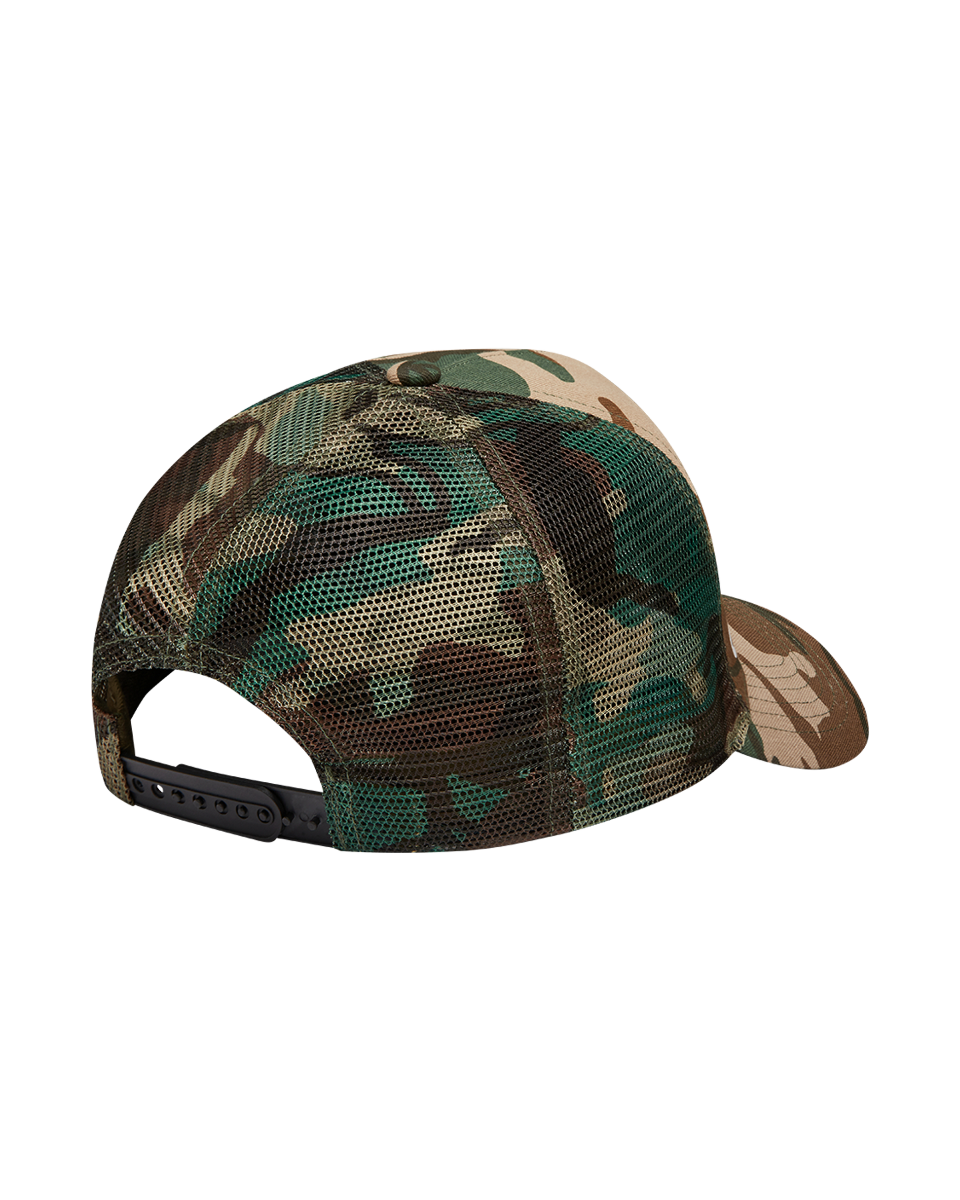 Running Dog Woodland Camo Trucker Cap