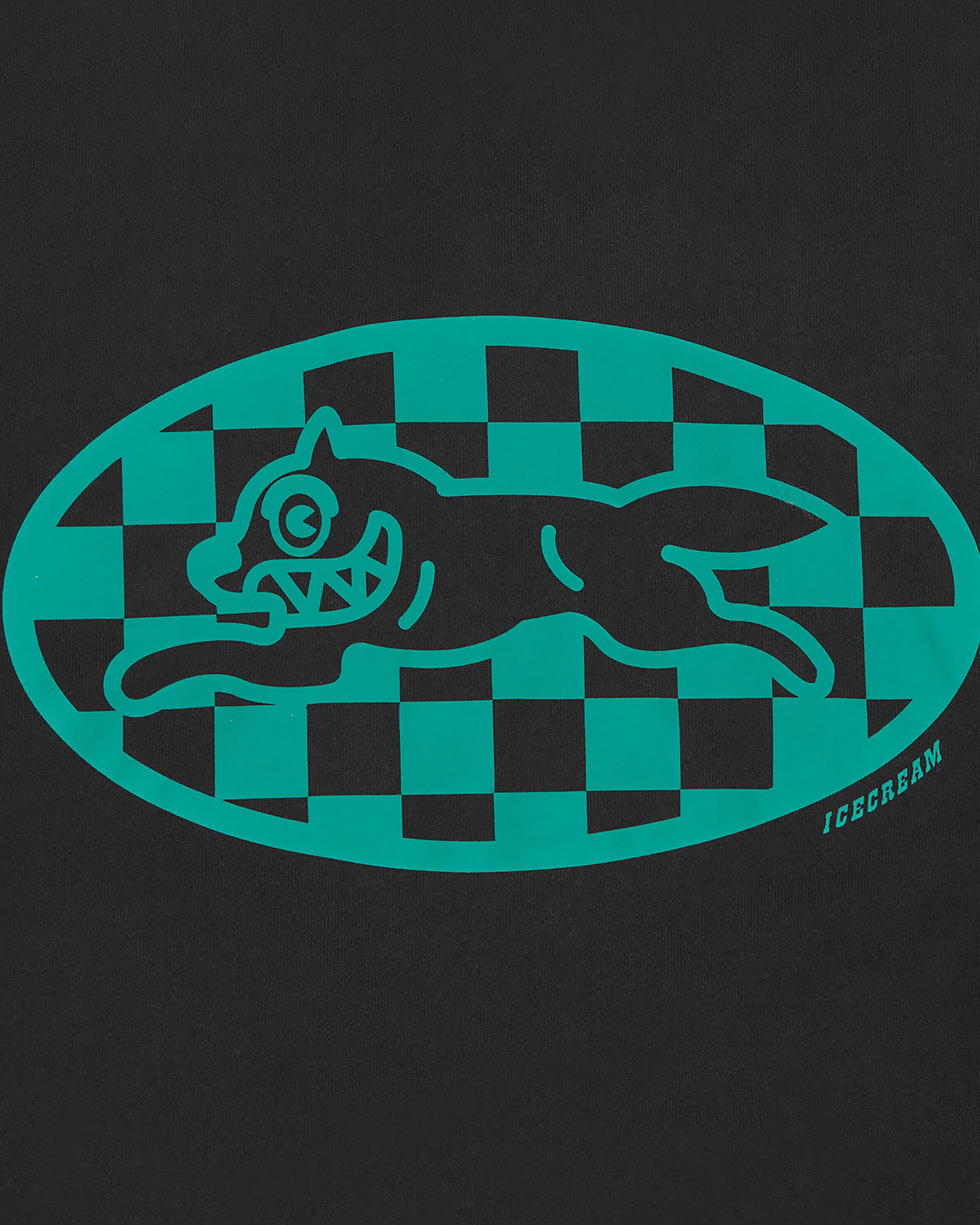 Checker Running Dog Popover Hood