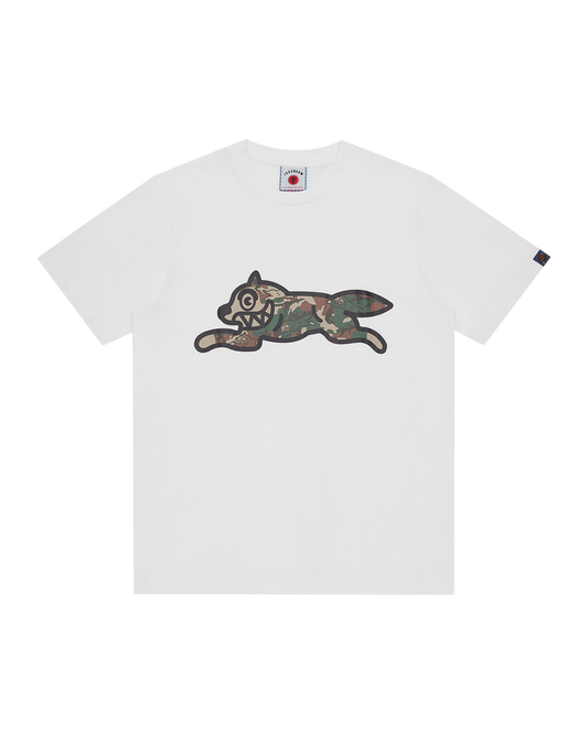 Woodland Camo Running Dog T-Shirt
