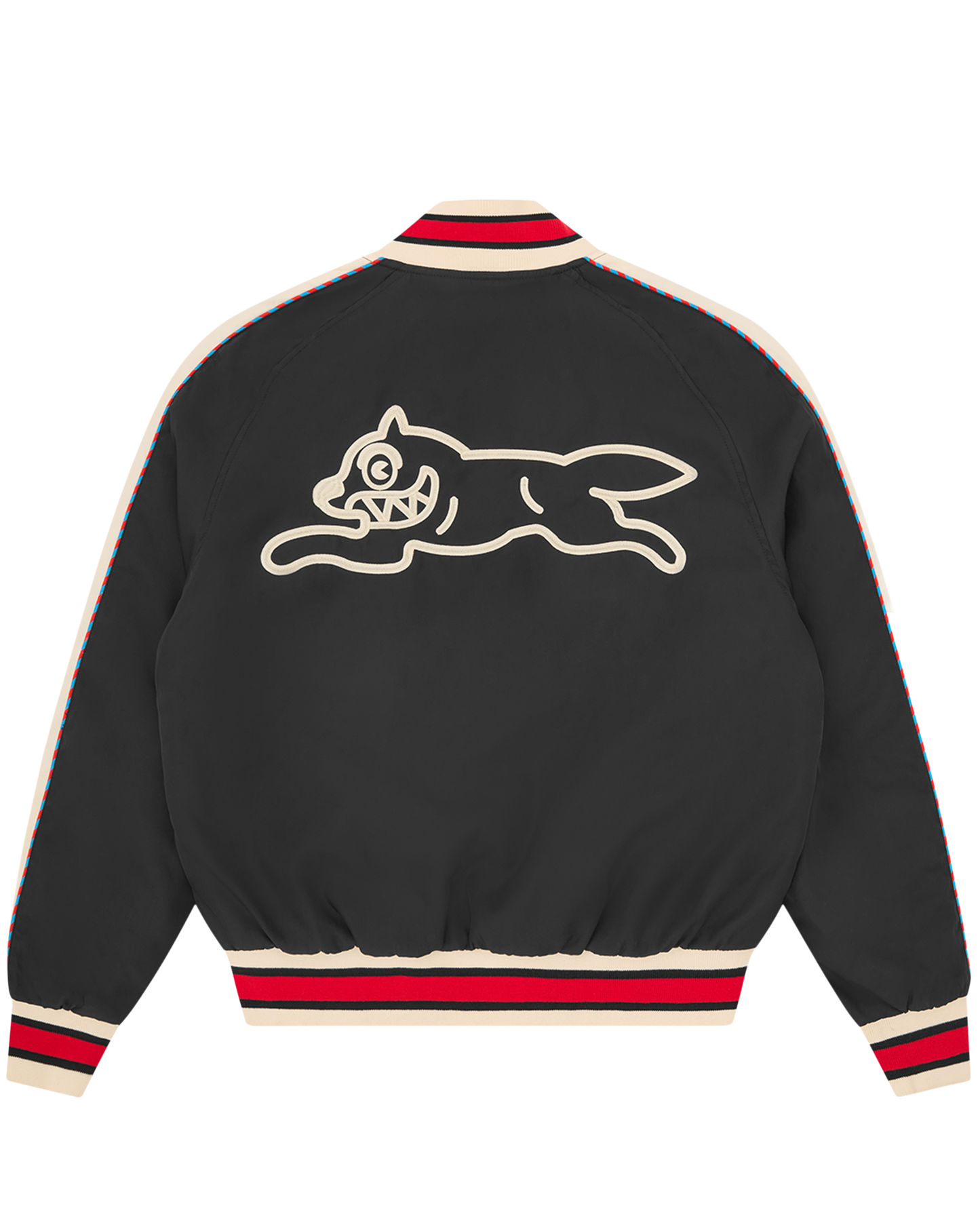 Running Dog Satin Bomber Jacket