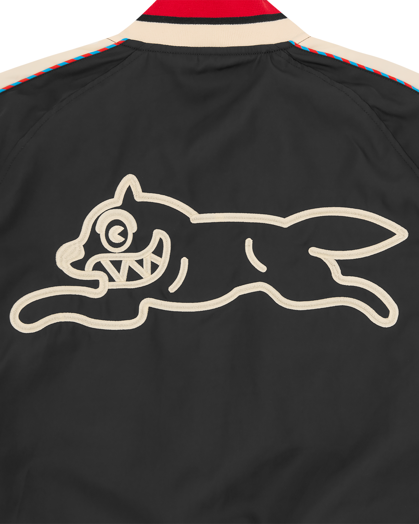 Running Dog Satin Bomber Jacket