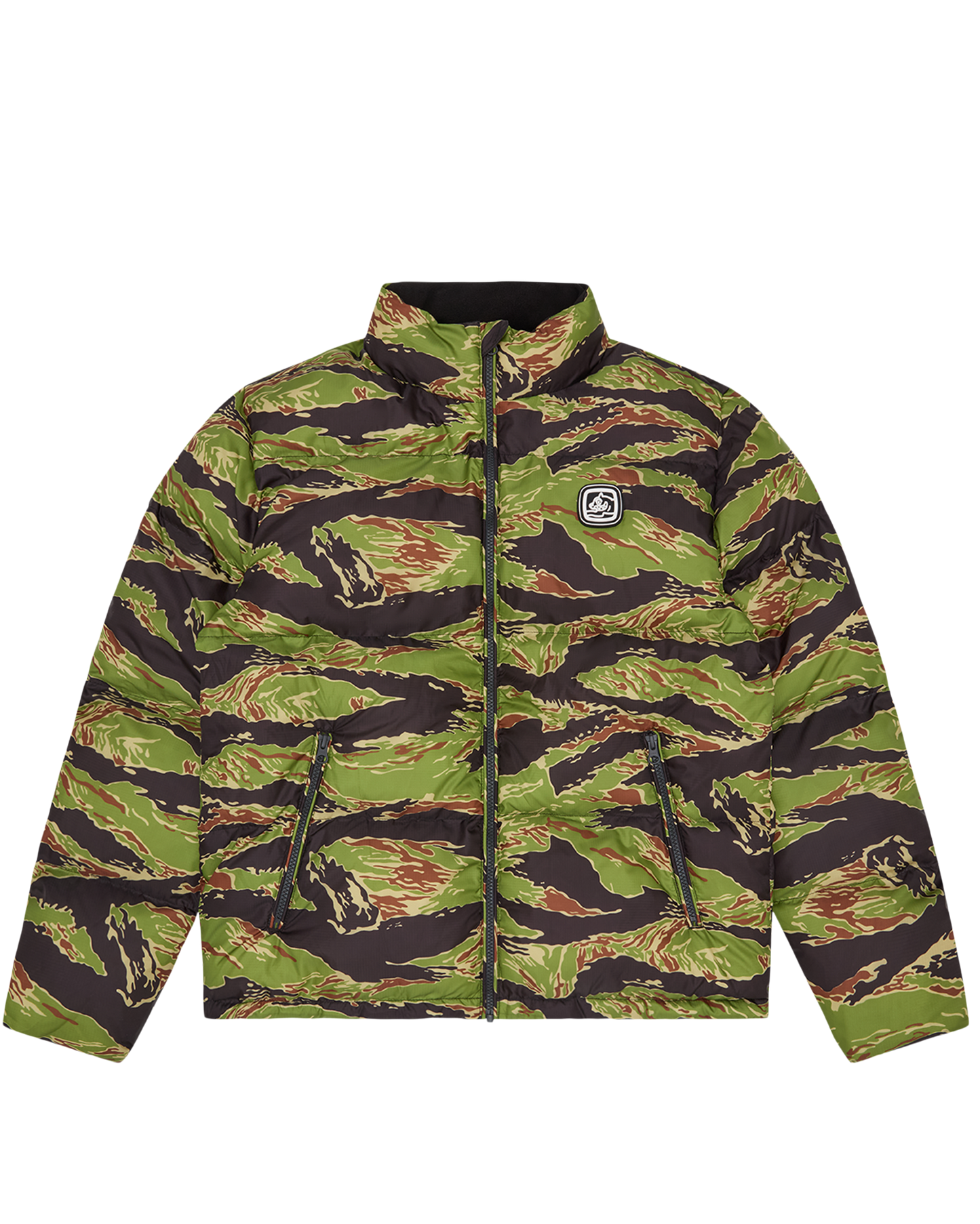 Tiger Stripe Puffer Jacket