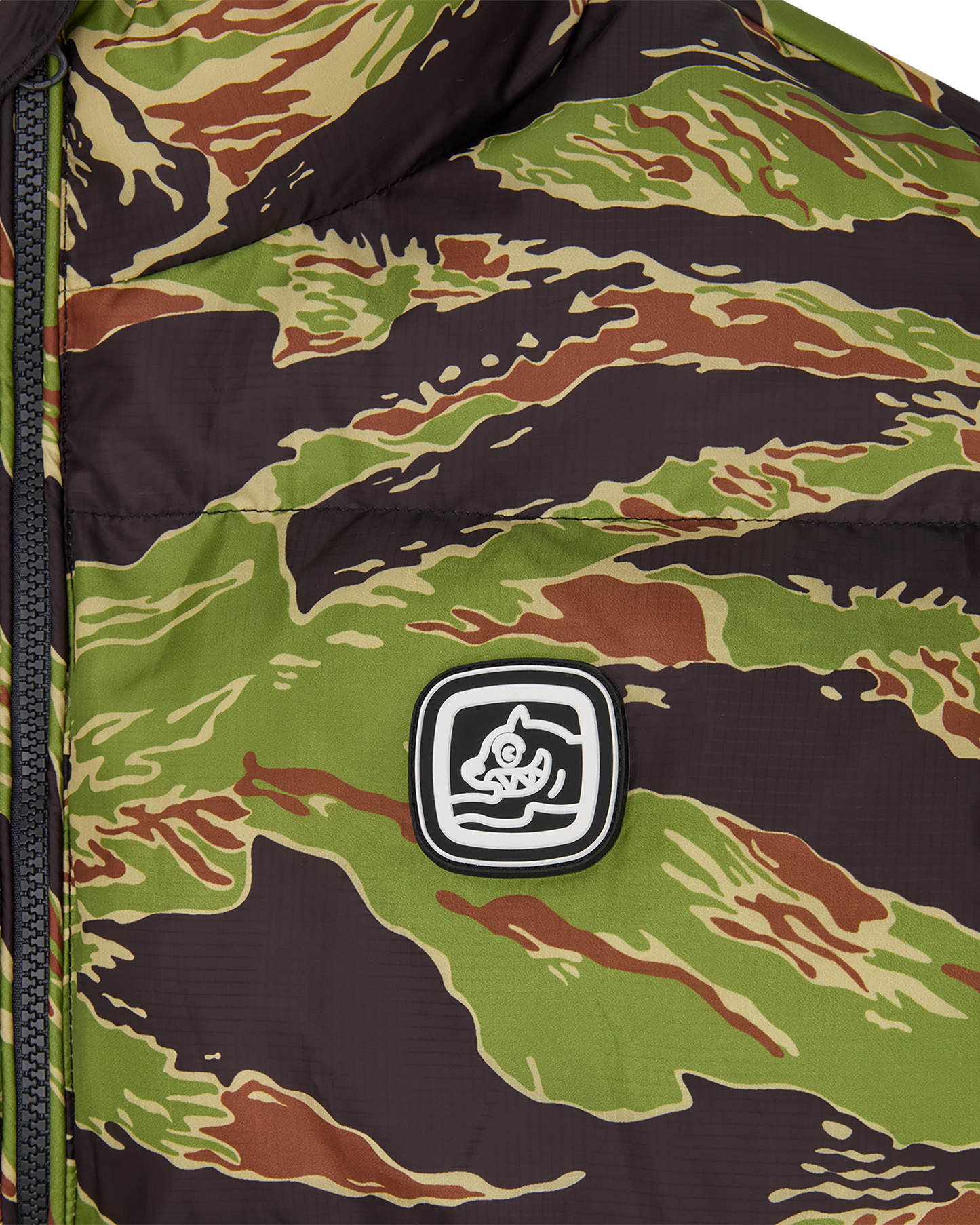 Tiger Stripe Puffer Jacket