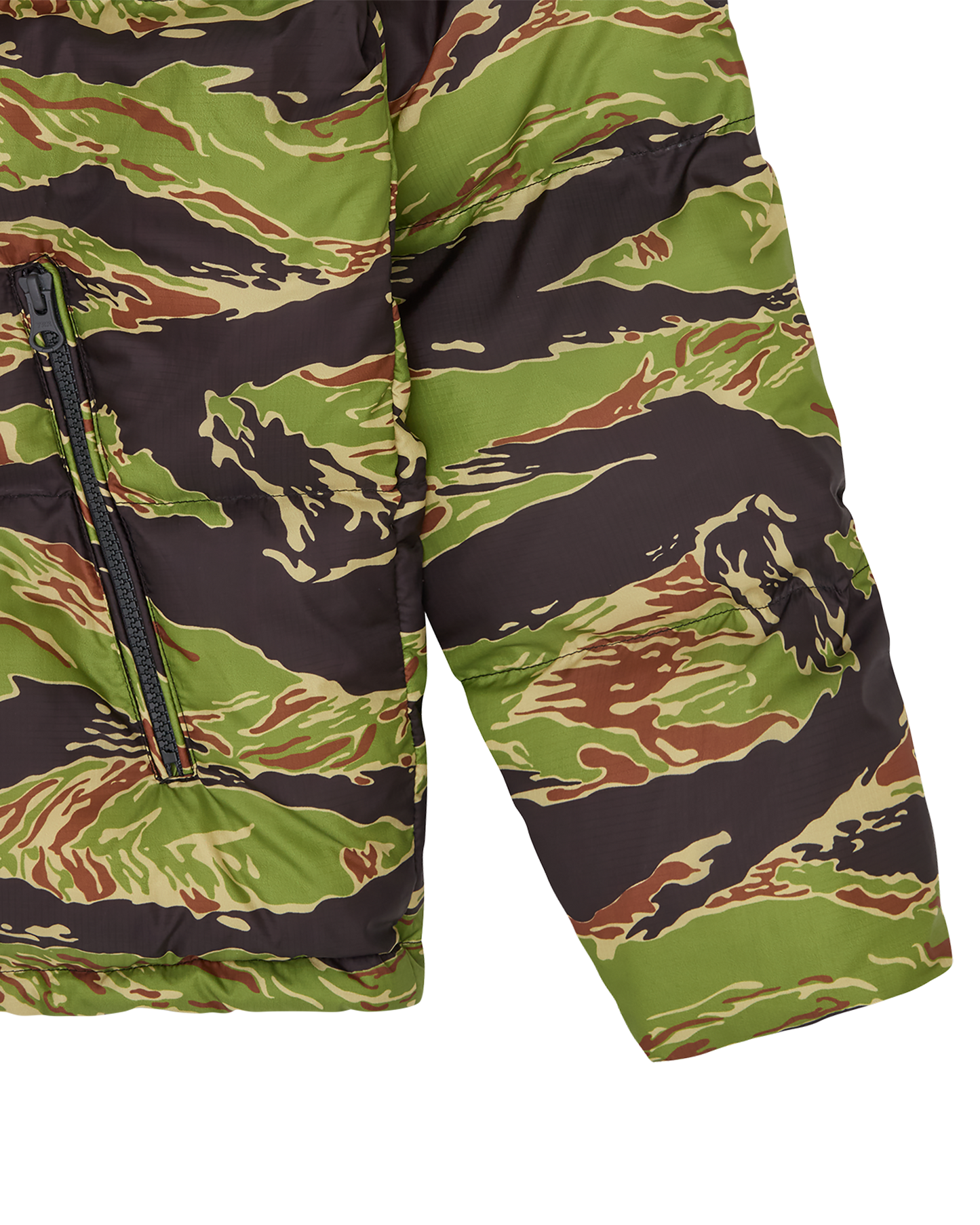 Tiger Stripe Puffer Jacket