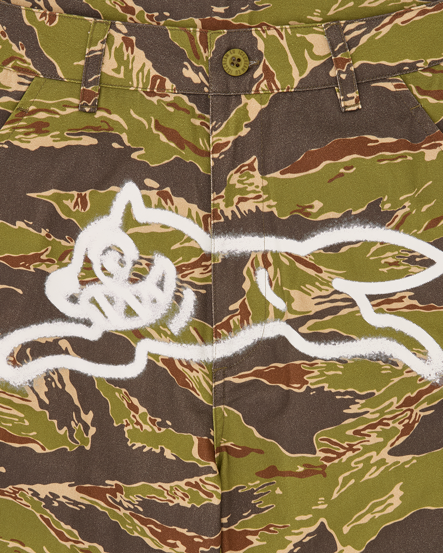 Tiger Stripe Cargo Pants