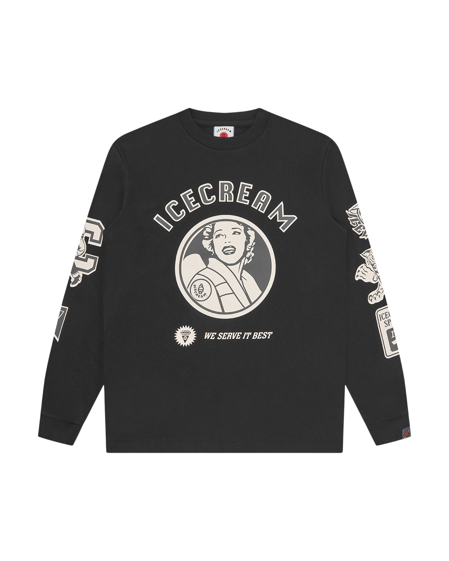 Multi Graphic LS T-Shirt