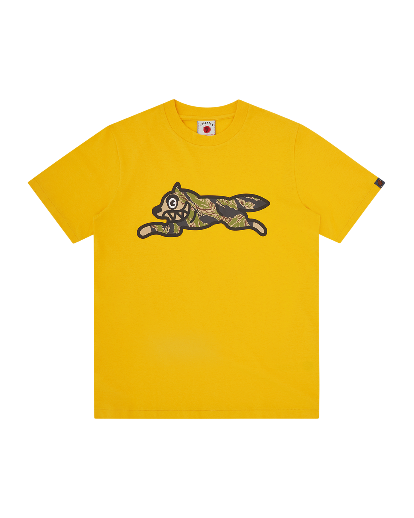 Tiger Stripe Running Dog T-Shirt