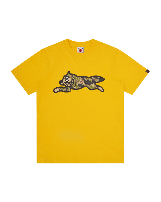 Tiger Stripe Running Dog T-Shirt