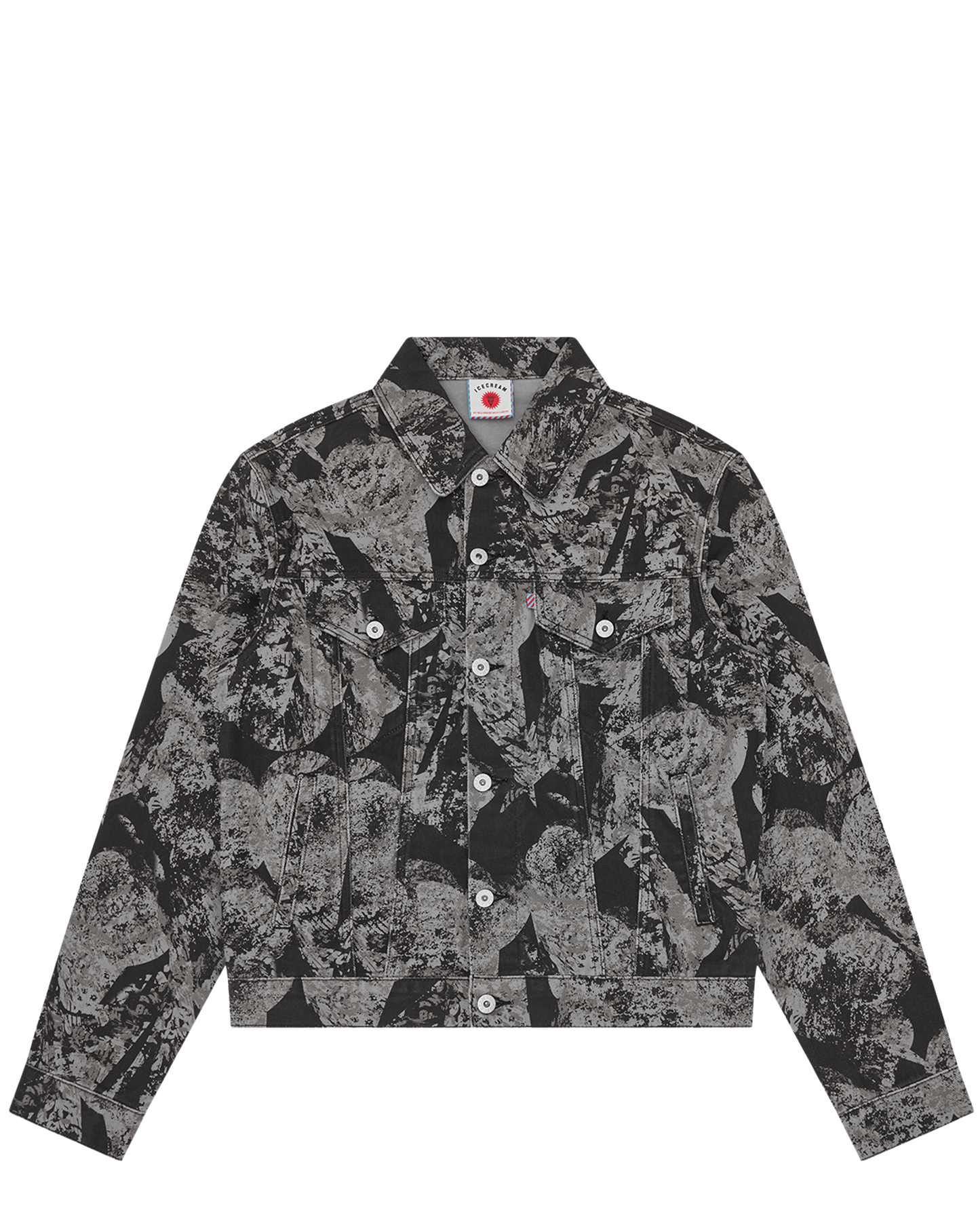 Cone Stamp Denim Trucker Jacket