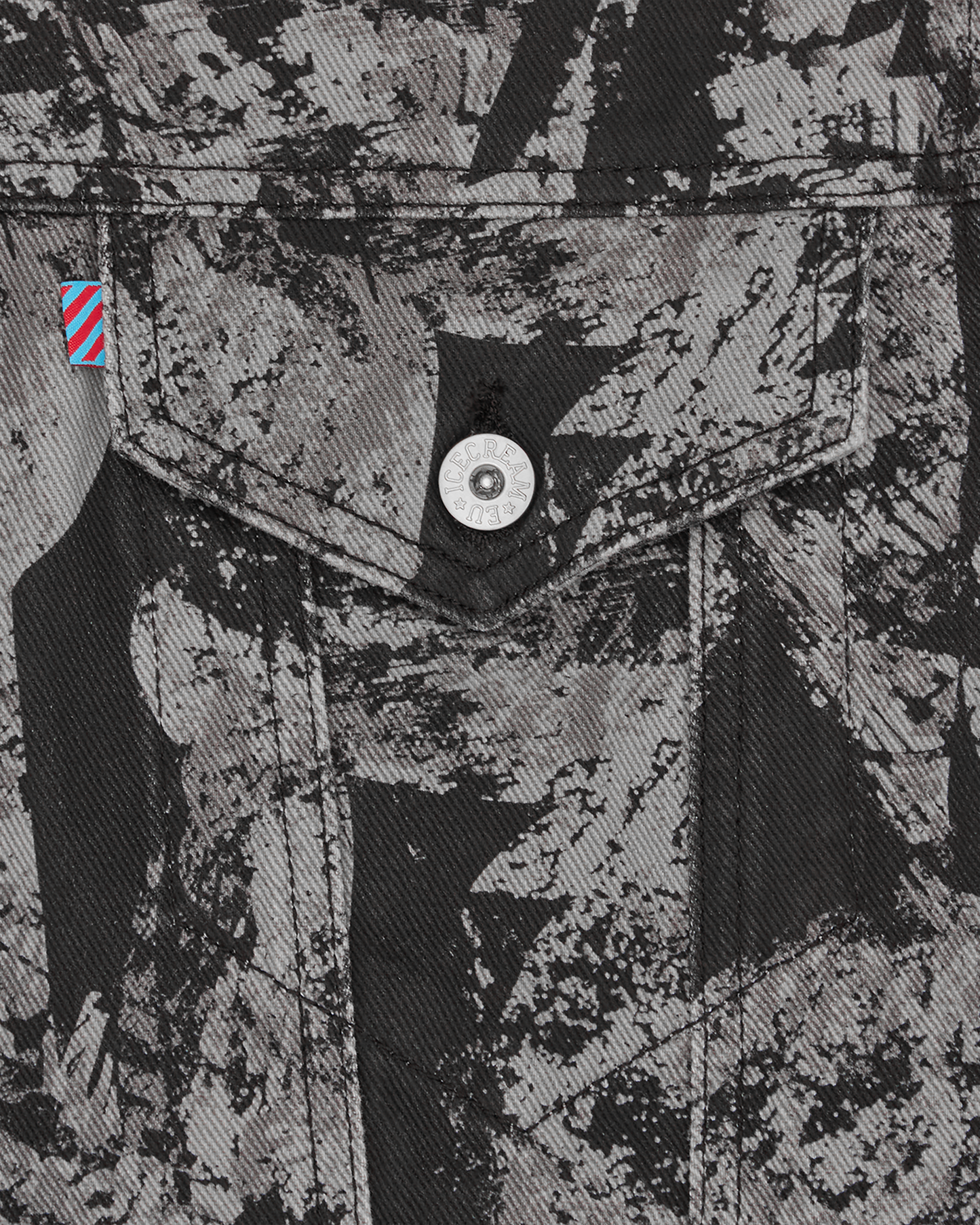 Cone Stamp Denim Trucker Jacket