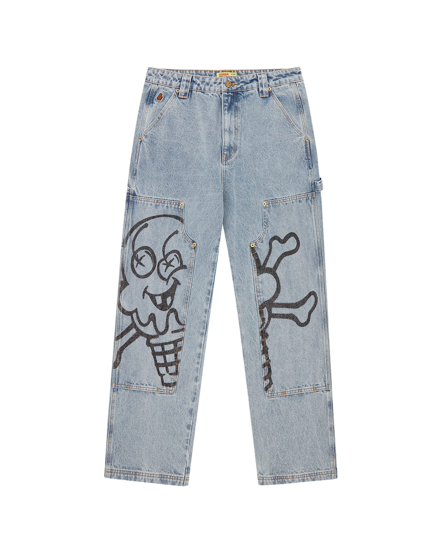 Cone & Bones Denim Carpenter Pants