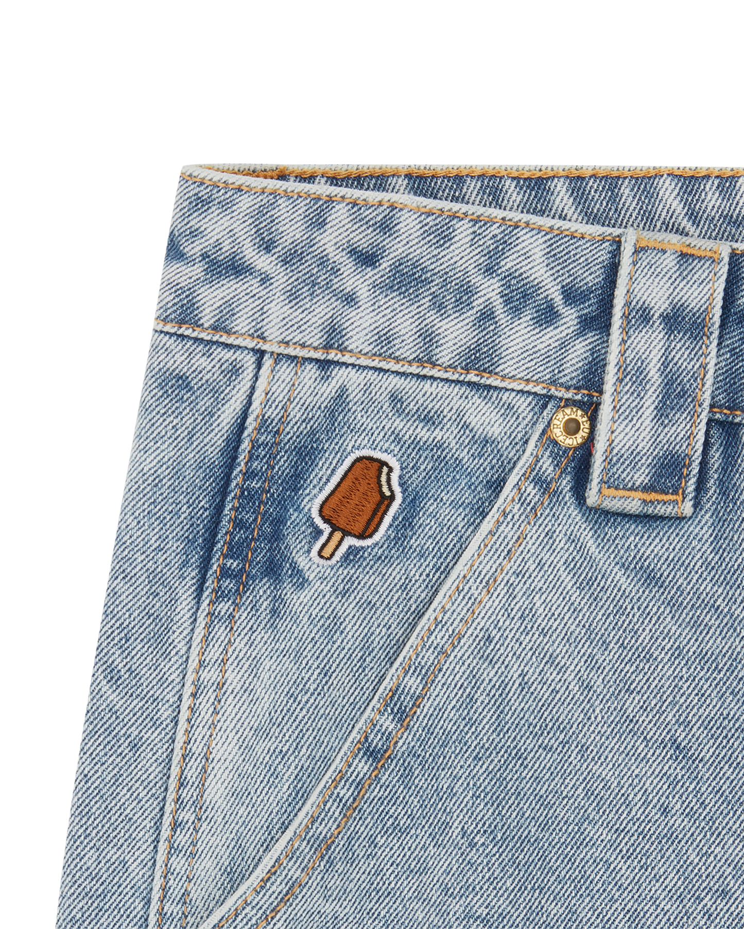 Cone & Bones Denim Carpenter Pants