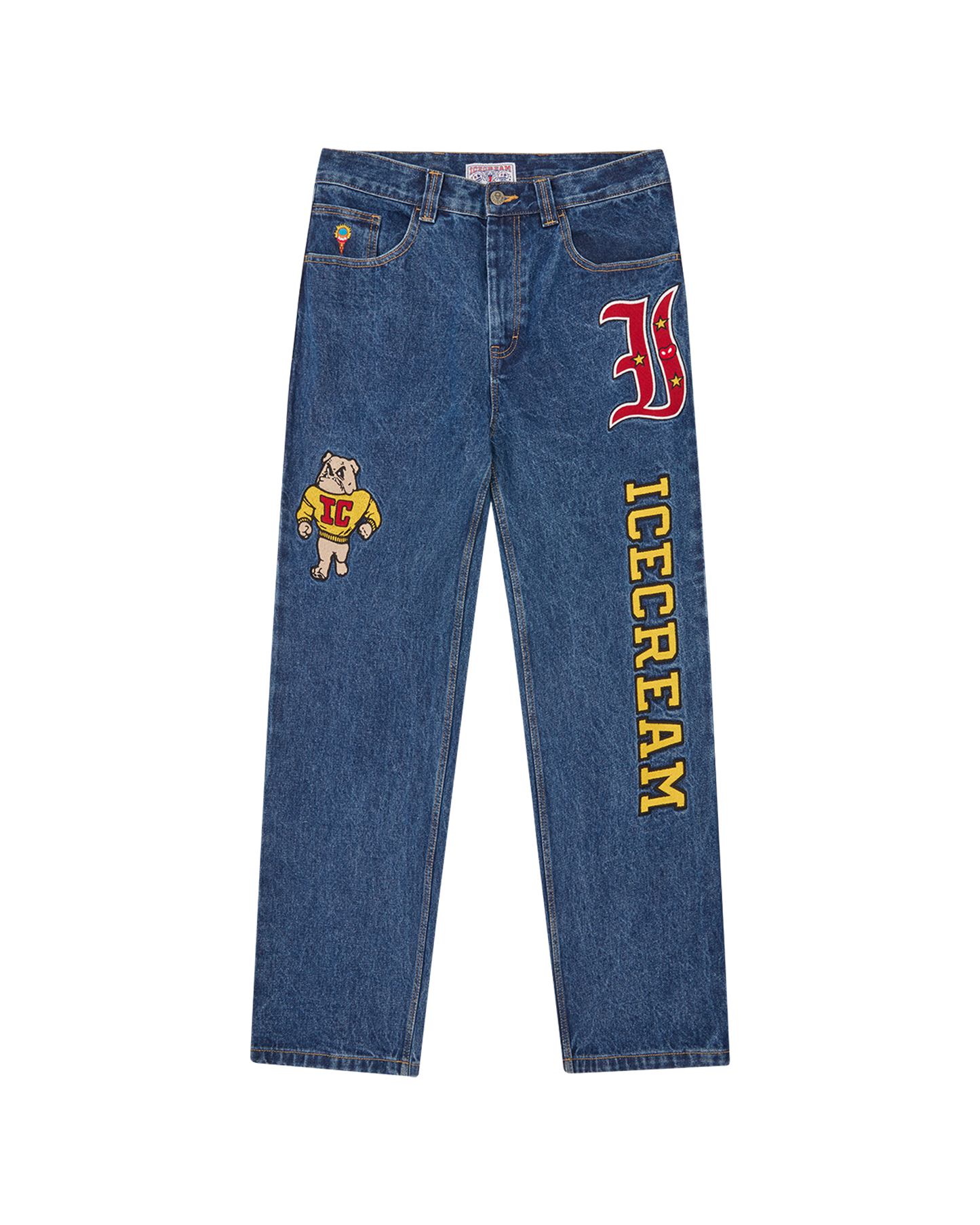 Mascot Denim Pants