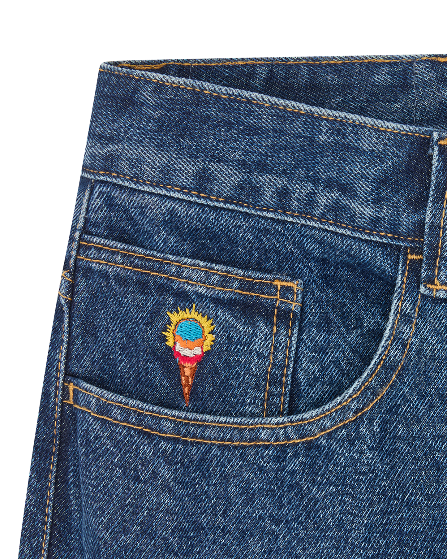 Mascot Denim Pants