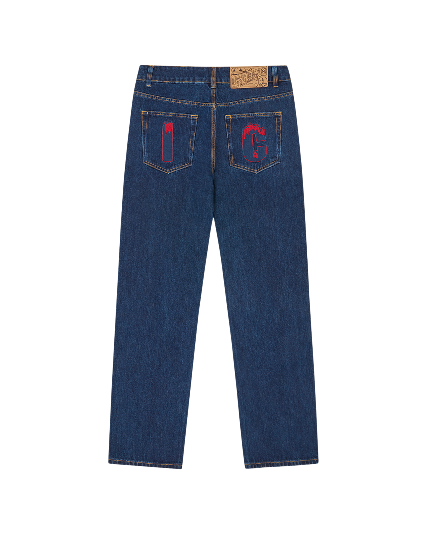 Crystal Running Dog Denim Pant
