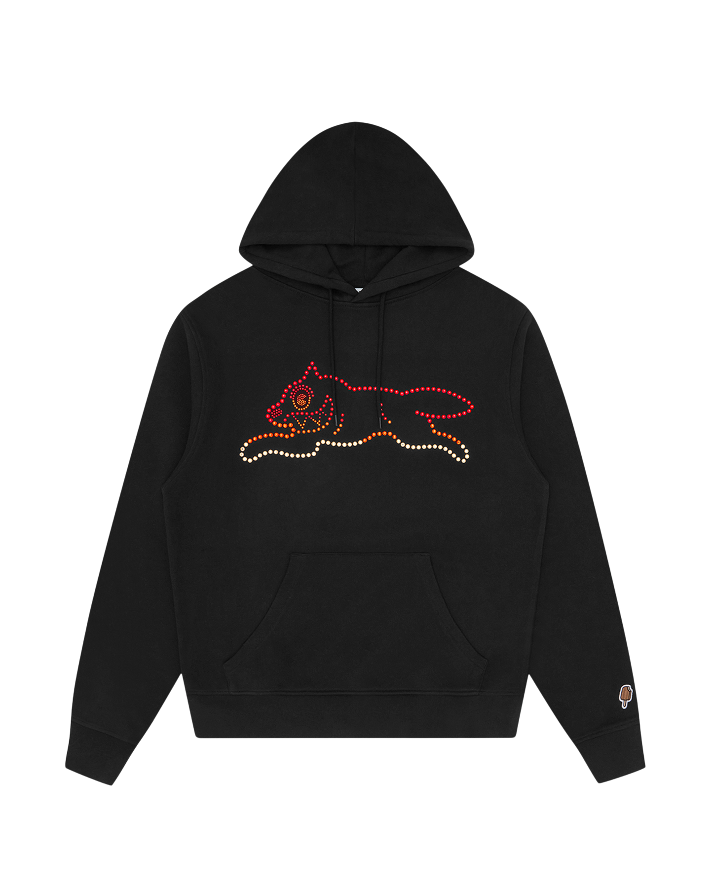 Crystal Running Dog Popover Hood