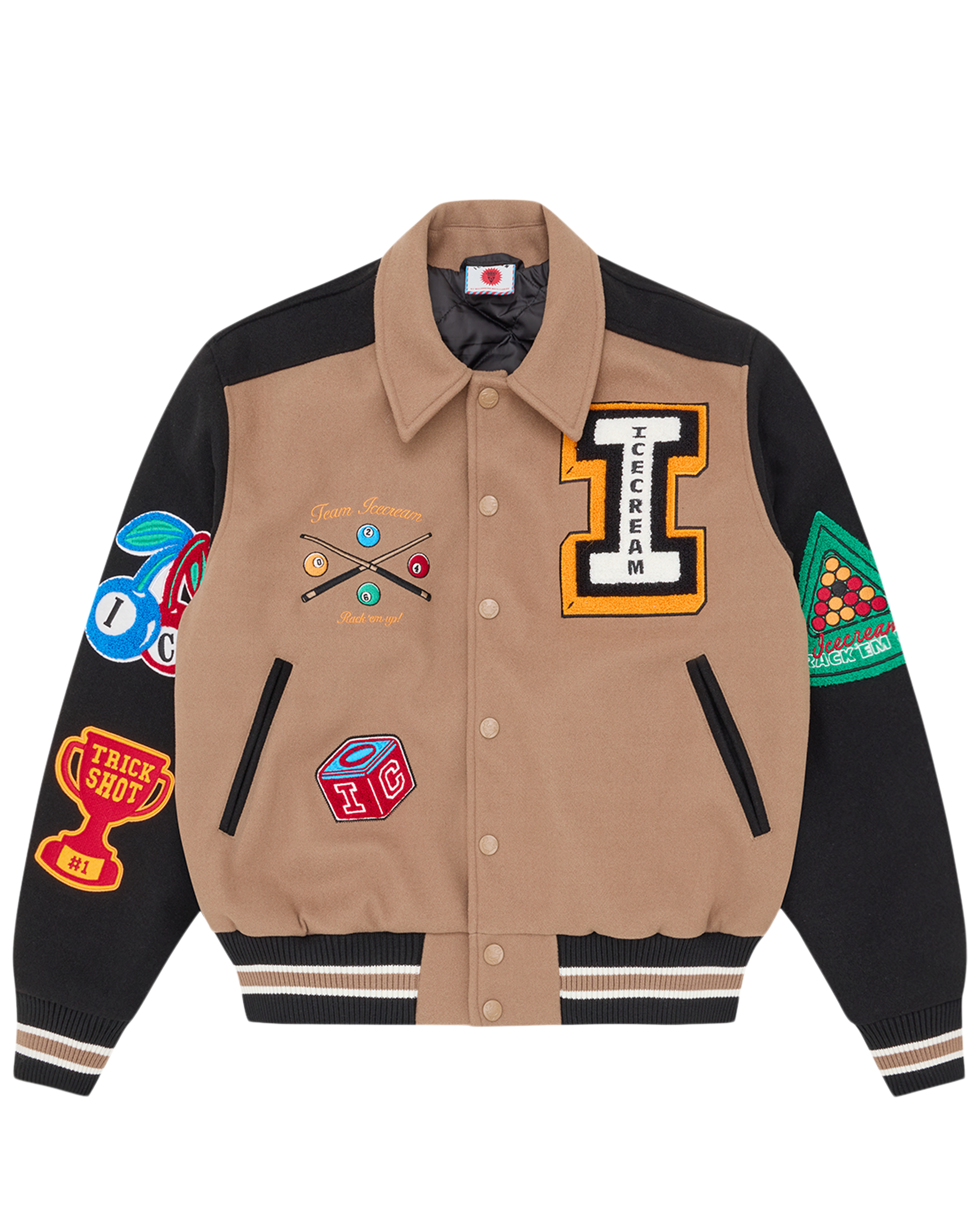 Trick Shot Collared Varsity Jacket – Billionaire Boys Club
