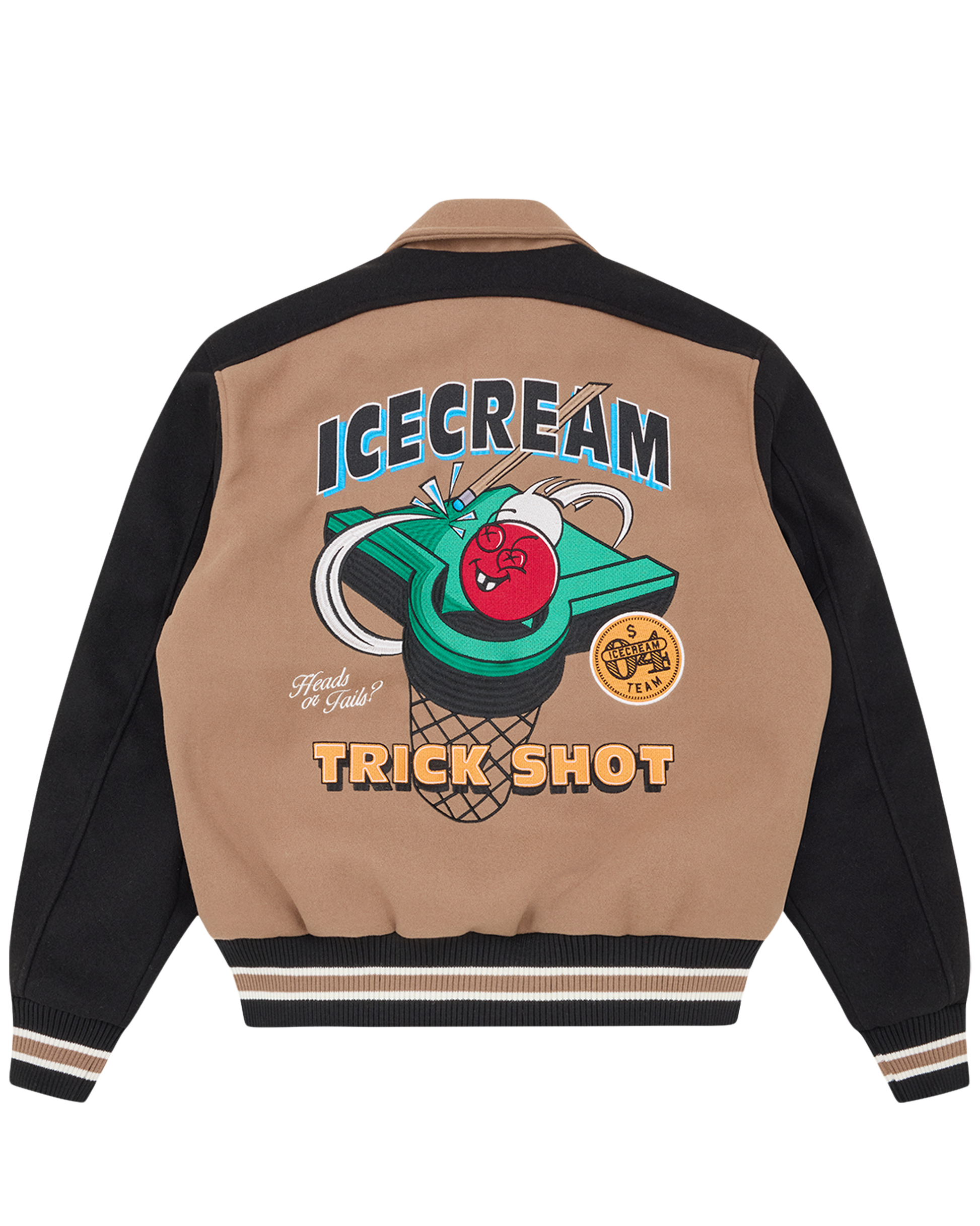 Trick Shot Collared Varsity Jacket – Billionaire Boys Club Trick Shot Collared Varsity Jacket – Billionaire Boys Club