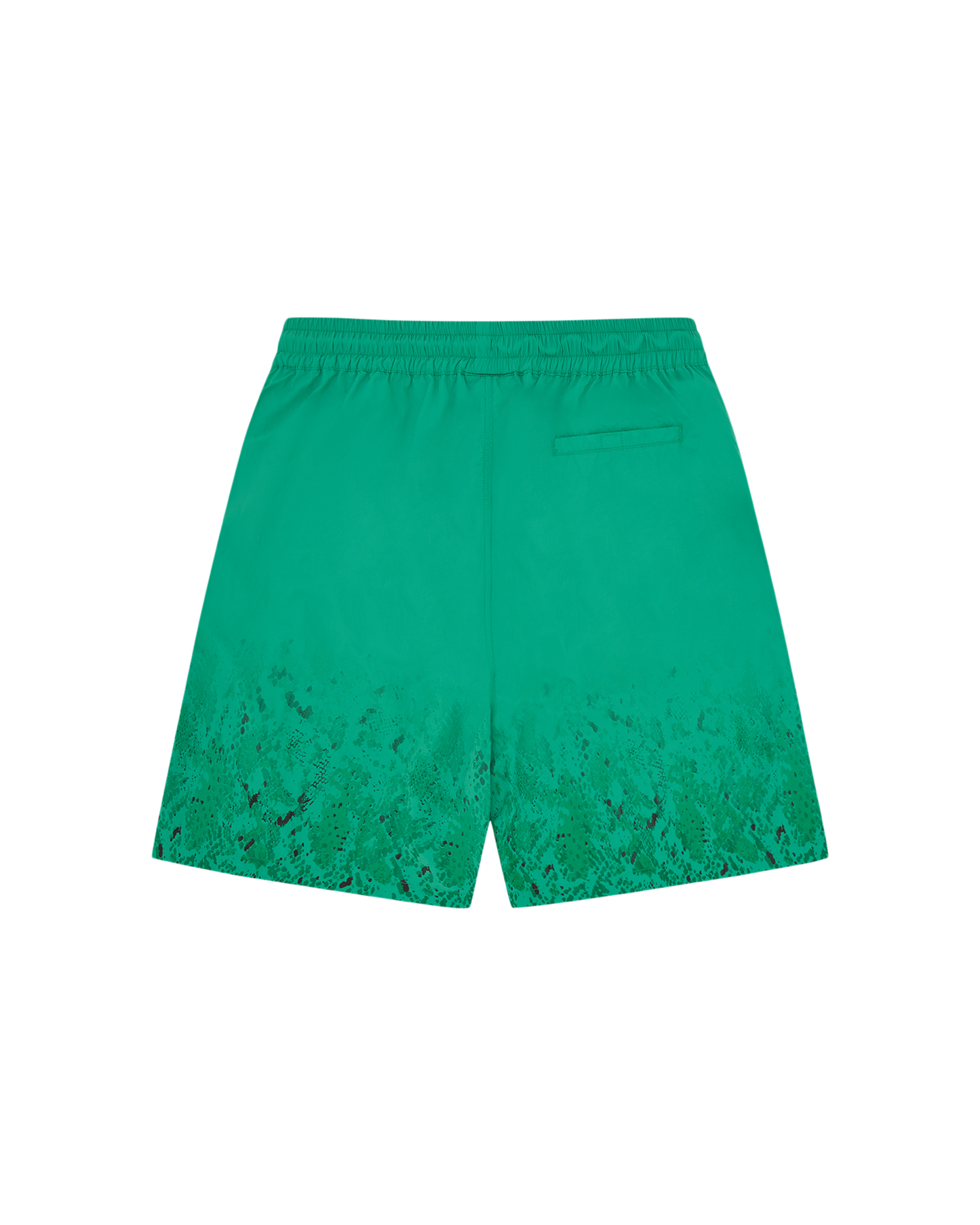 Gradient Snakeskin Running Dog Swim Shorts