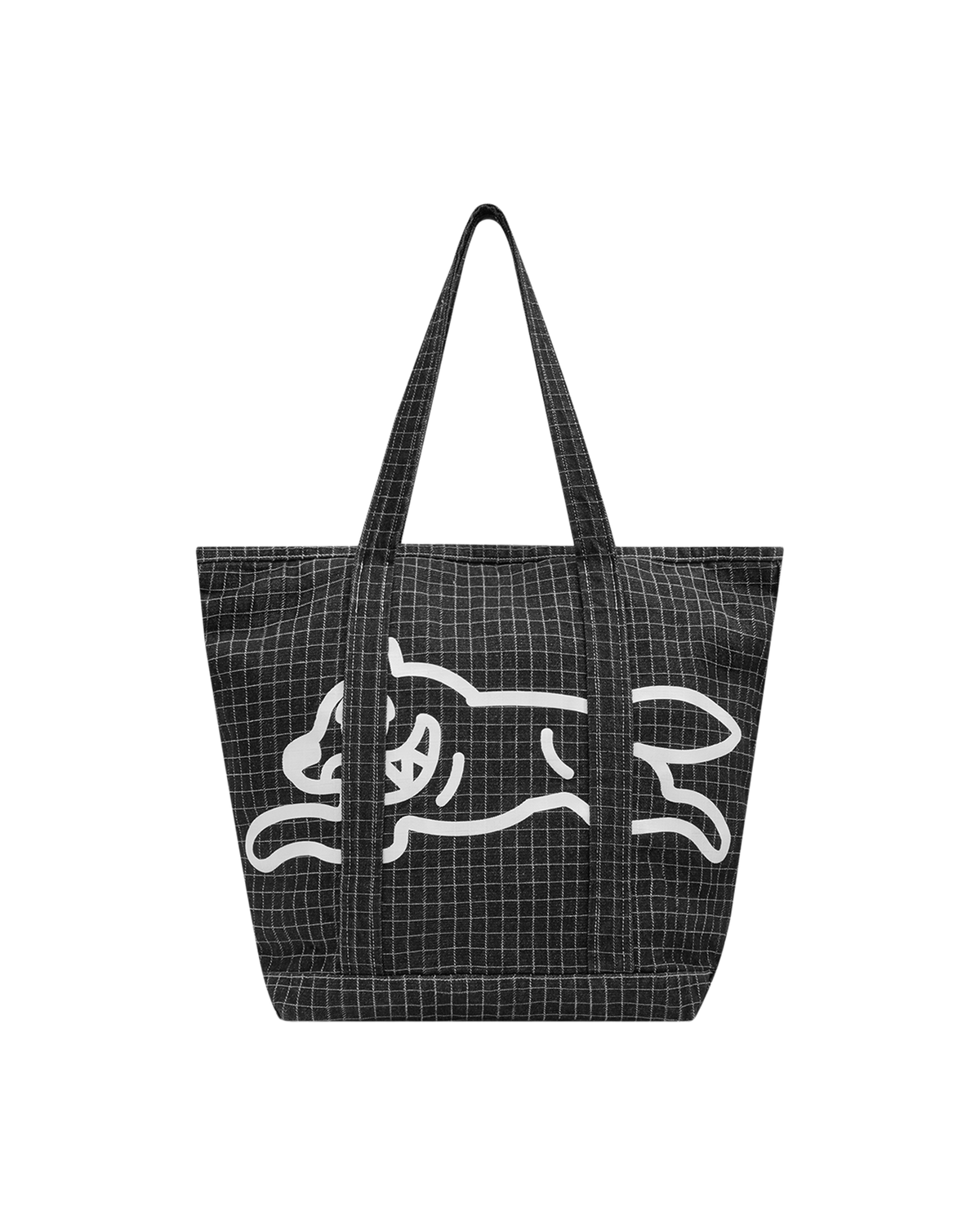 Running Dog Ripstop Denim Tote Bag