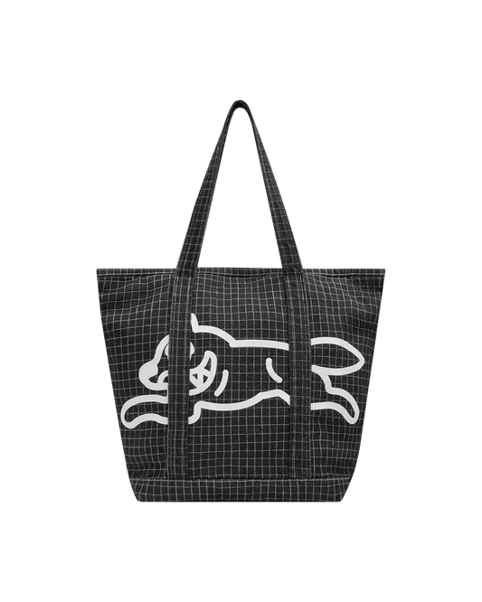 Running Dog Ripstop Denim Tote Bag
