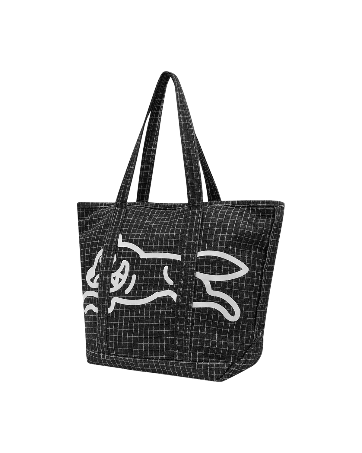 Running Dog Ripstop Denim Tote Bag