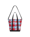 Checker Running Dog Tote Bag