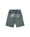 Running Dog Denim Shorts