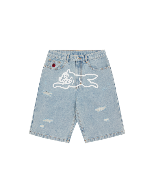 Shorts vaqueros para correr con perros