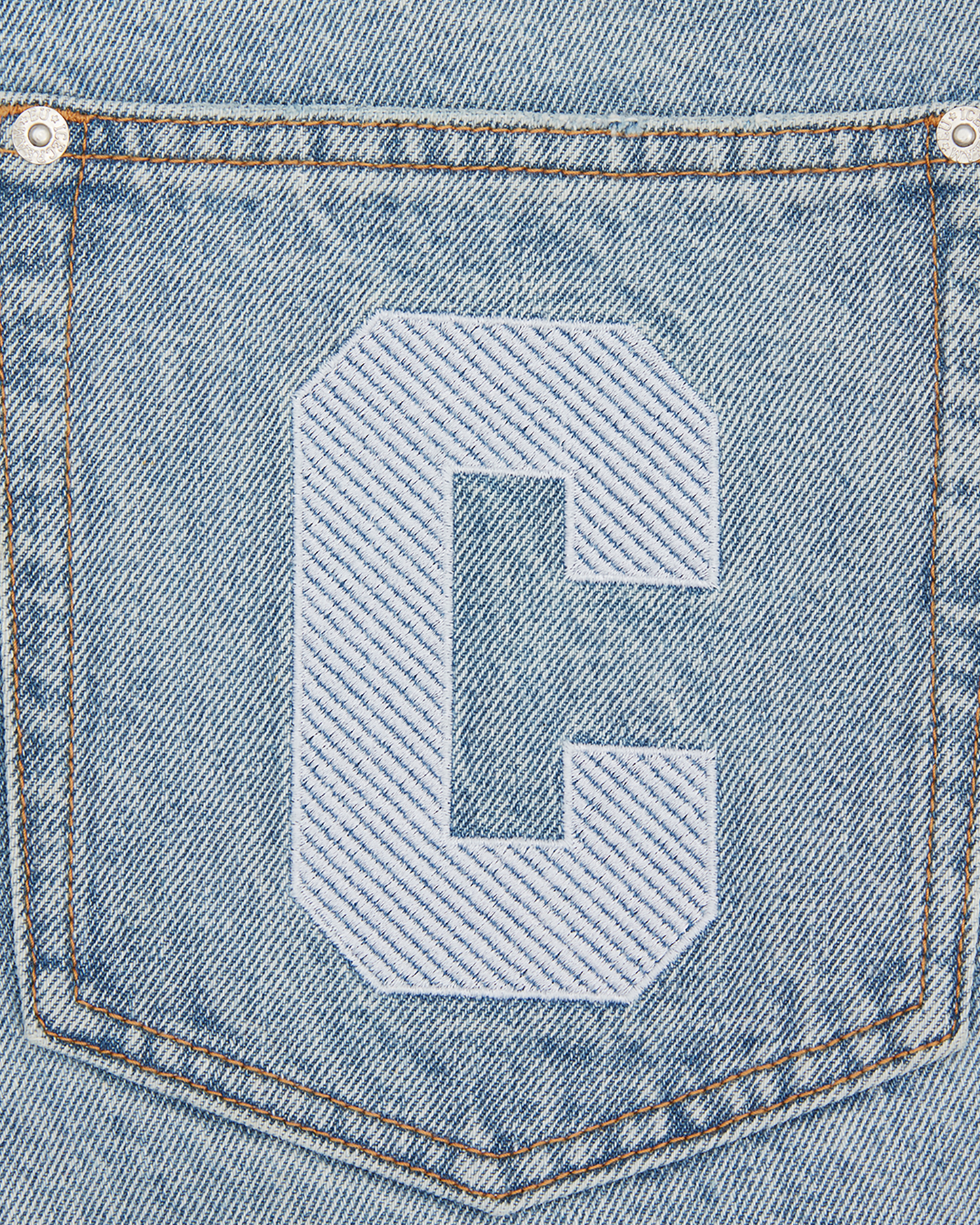 Running Dog Denim Shorts