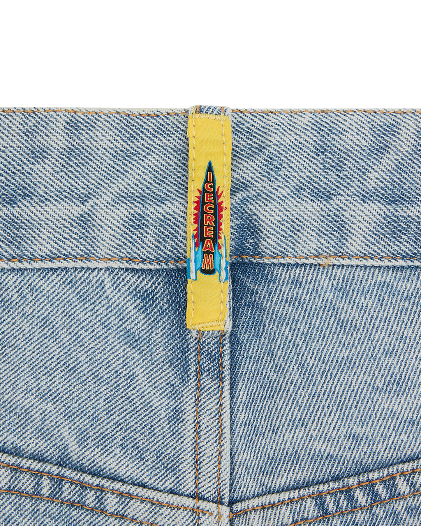 Running Dog Denim Shorts
