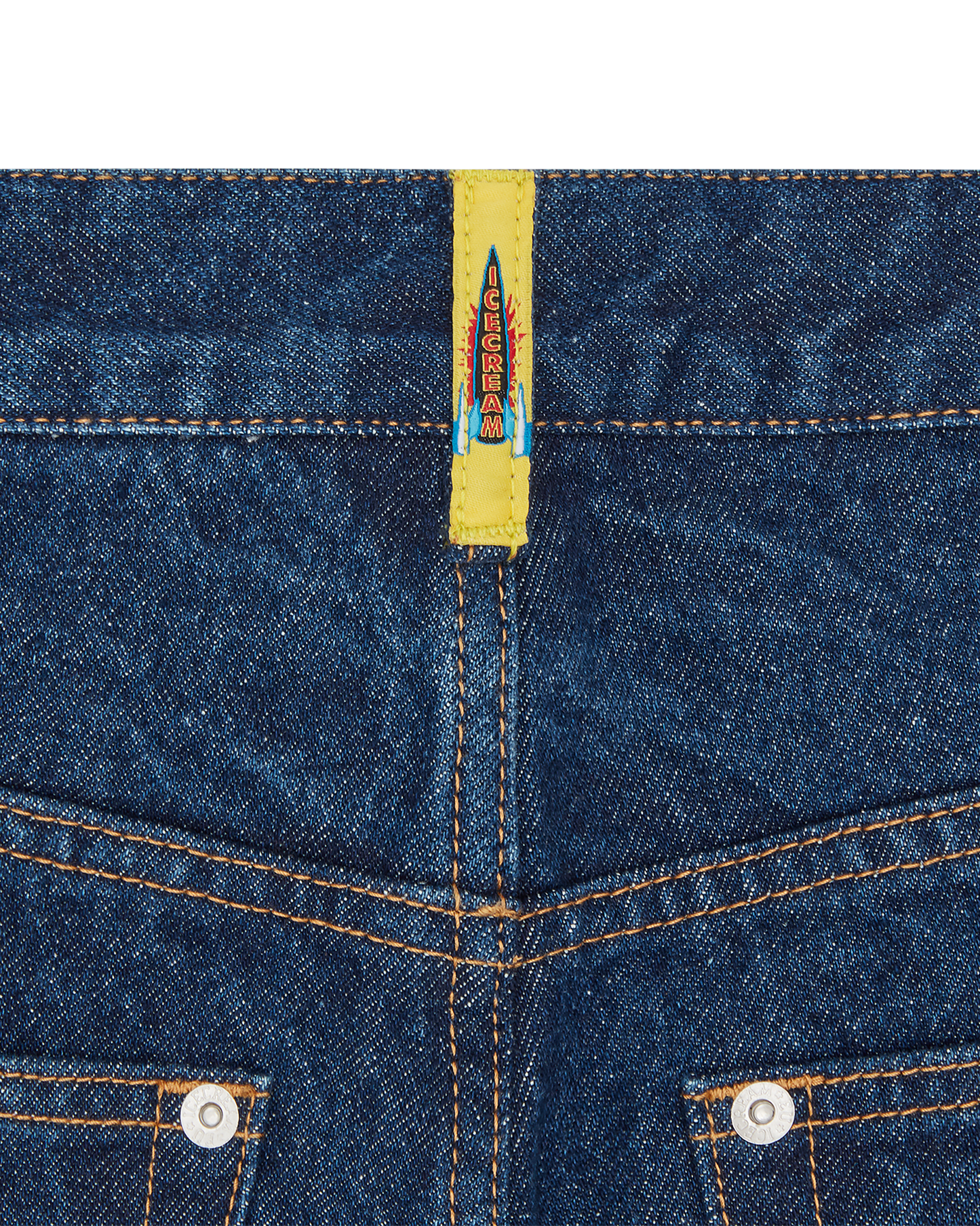 Running Dog Denim Shorts