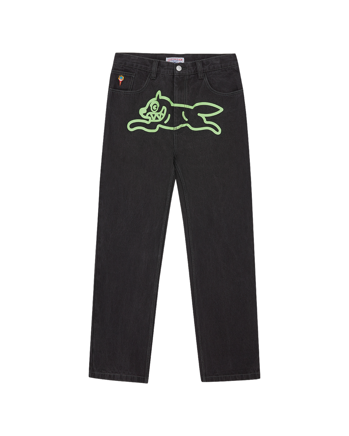Running Dog Double Scoop Denim Pant