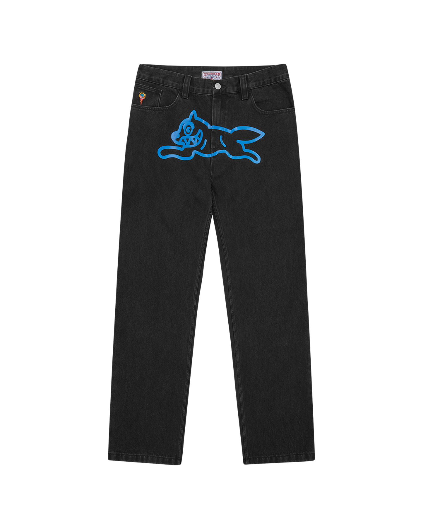 Running Dog Double Scoop Denim Pant