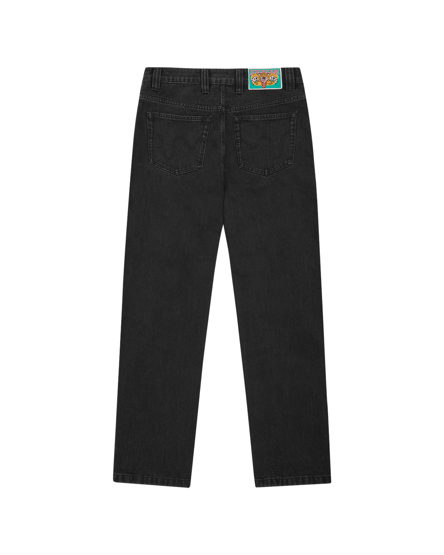 Running Dog Double Scoop Denim Pant