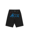 Running Dog Denim Shorts