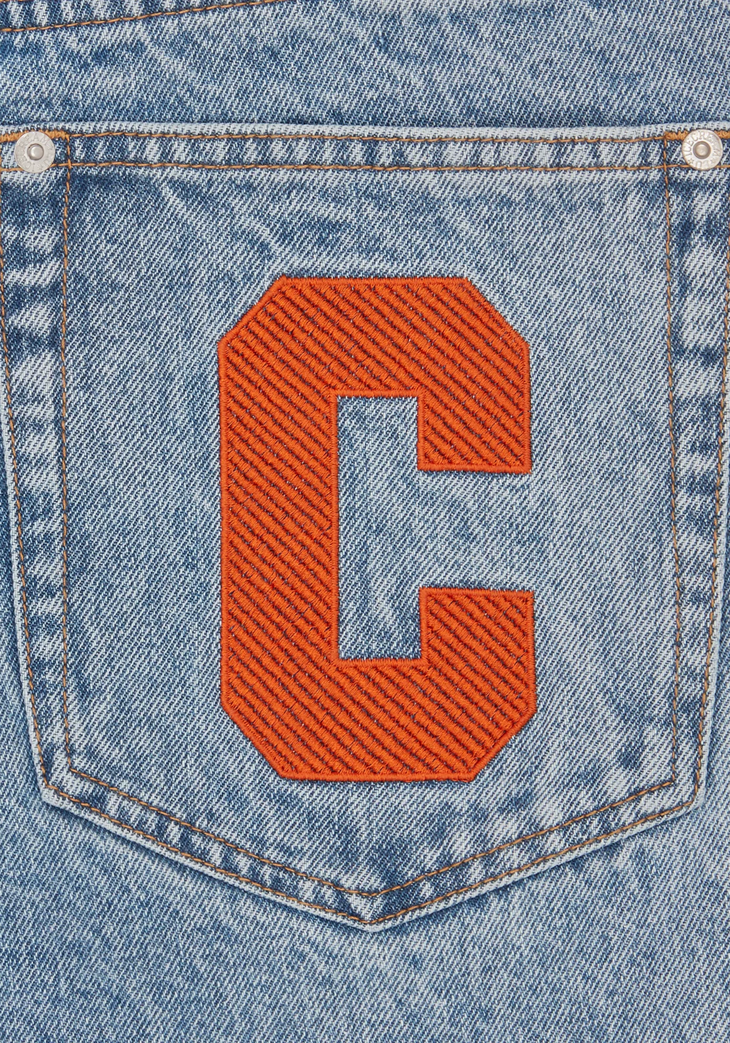 Running Dog Denim Shorts