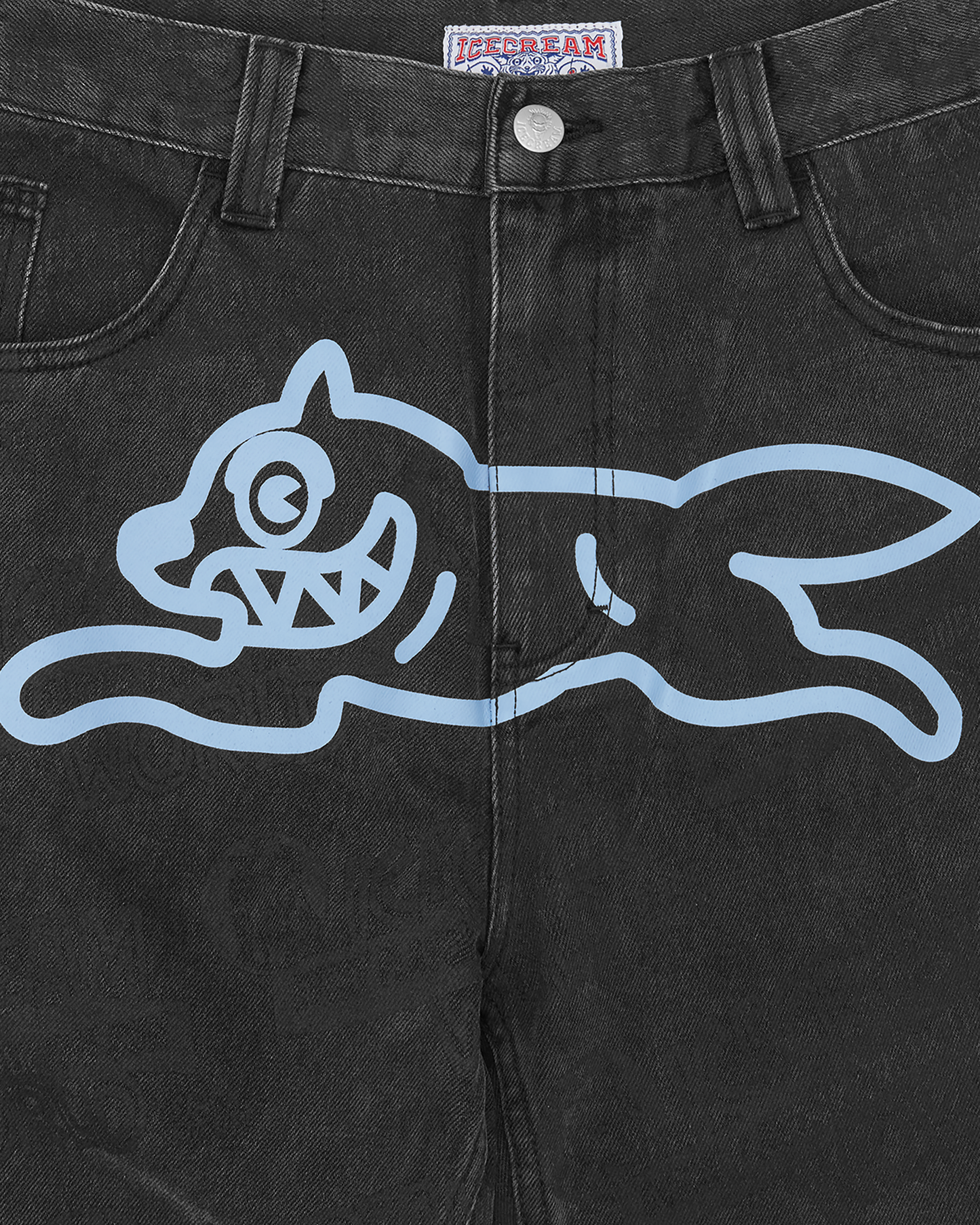 Every Flavour Double Scoop Denim Pants