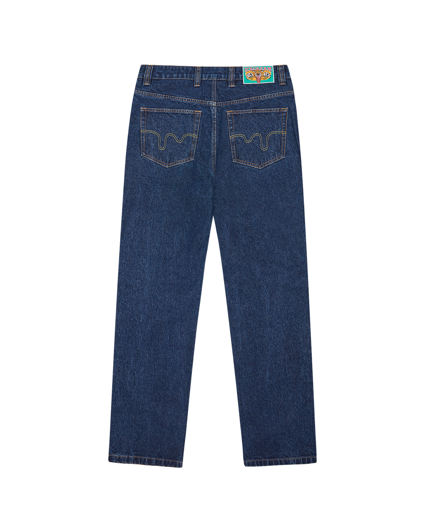 Running Dog Double Scoop Denim Pants