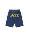 Running Dog Denim Shorts