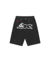 Running Dog Denim Shorts