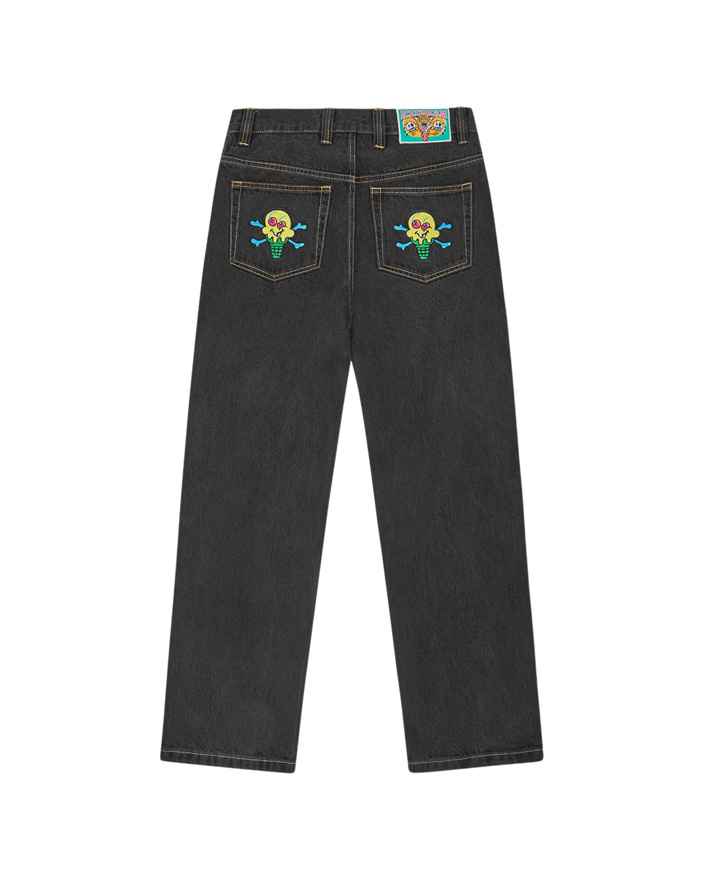 Cones & Bones Double Scoop Denim Pants