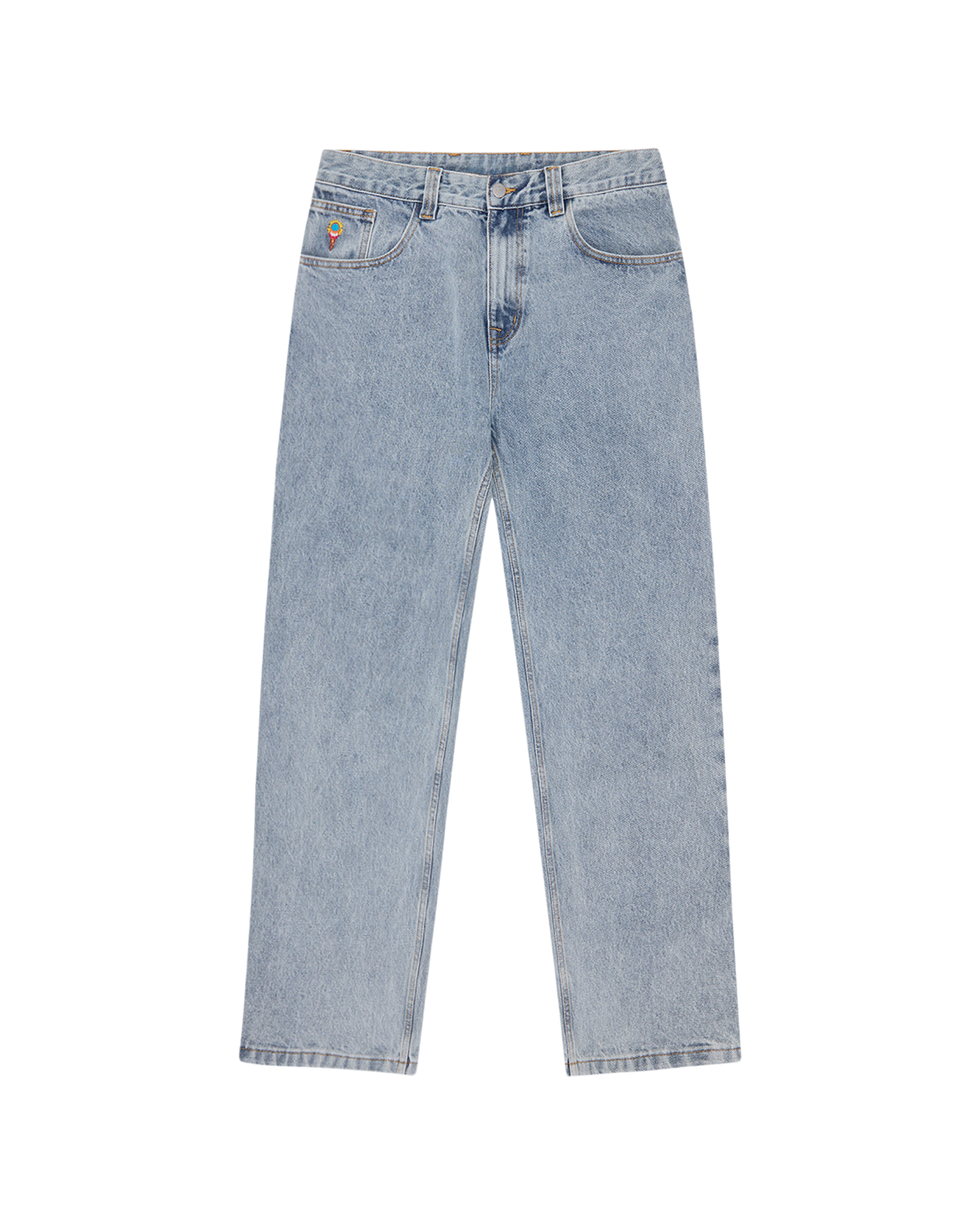 Cones & Bones Double Scoop Denim Pants