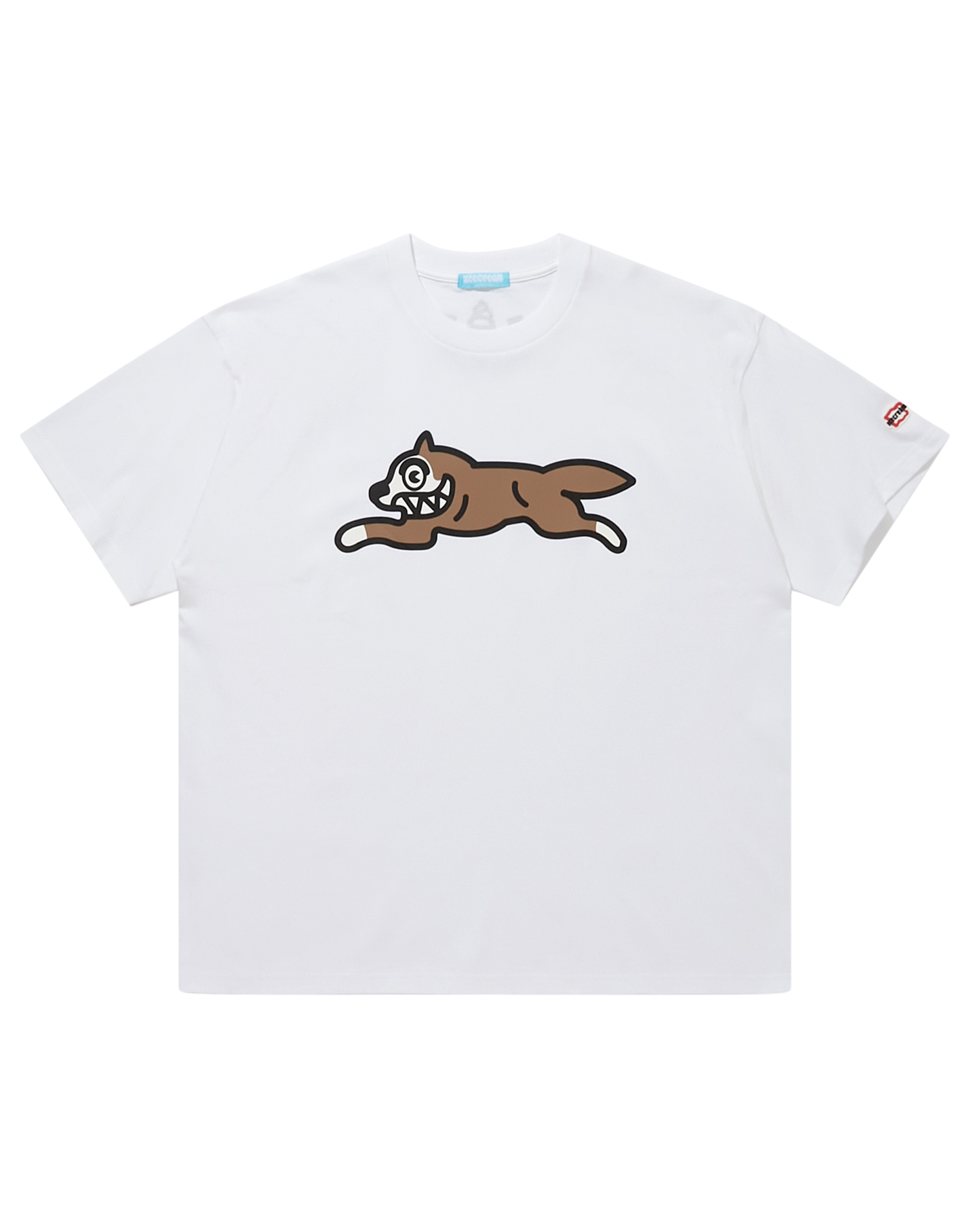 Cotton T-Shirt Running Dog