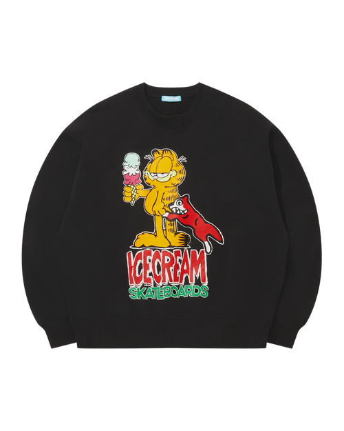 春先取りの – Sweatshirt Cotton Garfield x ICECREAM Billionaire Club Boys トップス