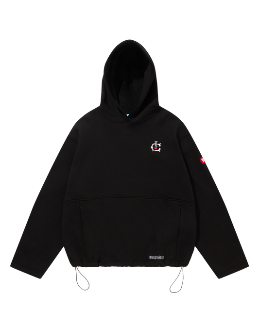 Embroidered Logo Hoodie