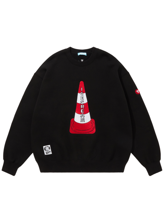 Embroidered Logo Sweatshirt Icecream