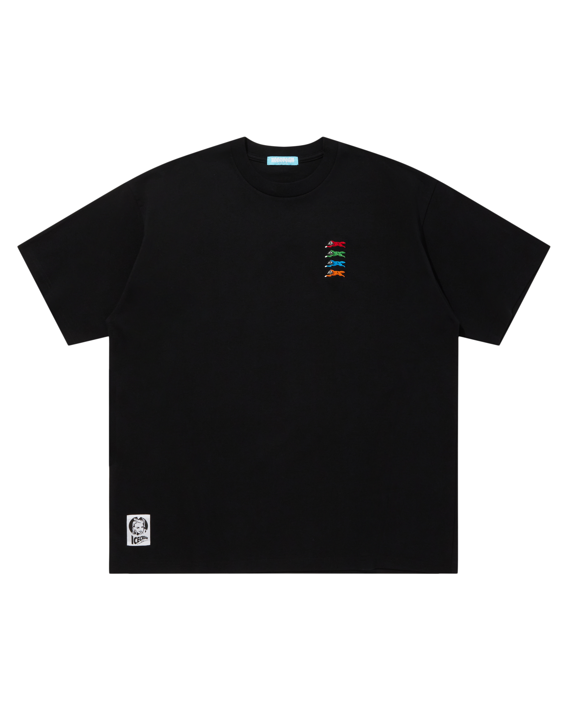 Embroidered Logo Cotton T-Shirt Running Dog – Billionaire Boys Club Embroidered Logo Cotton T-Shirt Running Dog – Billionaire Boys Club